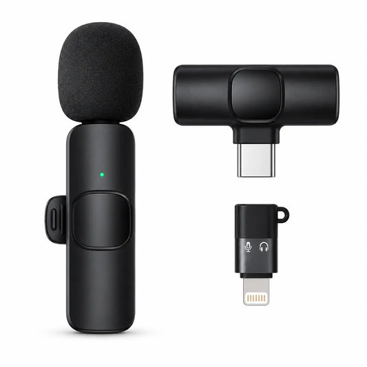 K8 Wireless Microphone — Clear Voice Recording, Budget-Friendly