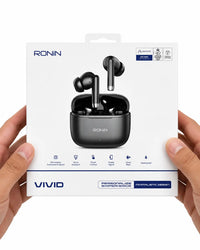 Ronin Vivid R-740 Earbuds – HD Sound, Deep Bass & Wireless