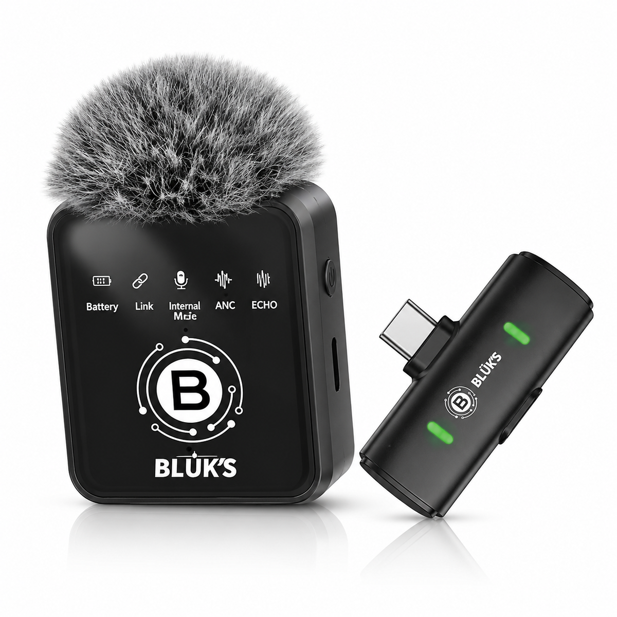 BX17 wireless microphone with stable connectivity